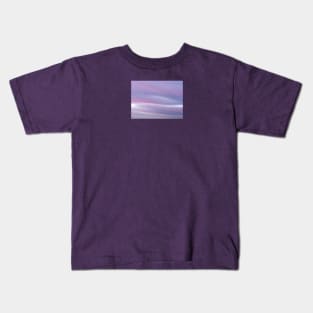 Pastel twilight sky Kids T-Shirt